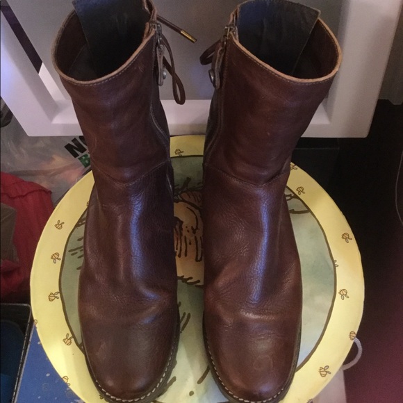 🥾Fabianella 100% Italian Leather Fur-lined Boots 🥾 - Picture 4 of 11